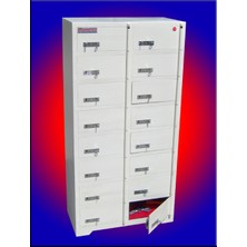 Kasataş 16 Gözlü Özel Güvenlik Görevlisi Kasası 1608040CM 100KG