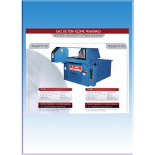 Kasataş Gaz Beton Kesme Makinası 2 Hp Mot Trf 600330 Testereli Ytong K