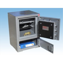 Kasataş 004ÇTMY Istanbul Tipi Gri Renk Mekanik Şifreli Masa Altı Çelik Pa