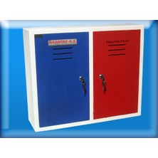 Kasataş Narkotik Dolabı Iki Kapaklı Sallama Anahtarlı 506018CM 20K