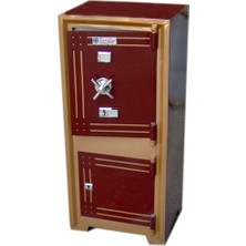 Kasataş 007A Izmir Eczane Tipi Altı Dolaplı Çelik Kasa 854438CM 130KG