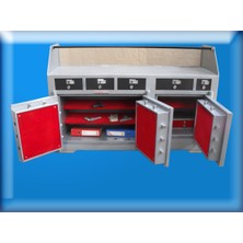 Kasataş B166K3Ç5M1A6URF Şanlıurfa Banko Tipi Dıştan 5 Çekmeceli 3 Kapılı