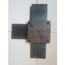 Kasataş 3 Yönlü 1212CM 4 mm Ortası 12 Lik 4 Köşe Özel Kuyumcu Kasası M