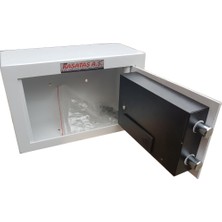 Kasataş 025OTOİEPRB Parmak Izli Çelik Para Kasası 253525CM 10KG 1