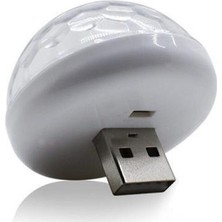 Otowinn Müziğe ve Sese Duyarlı USB Girişli Araç Içi Mini Disko Topu