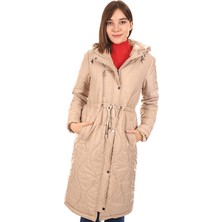 Brendon Kadın Uzun Mont Bej/beige 21W32000007