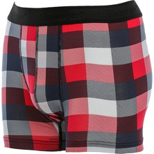 Slazenger HEEL Erkek Boxer Kırmızı / Beyaz