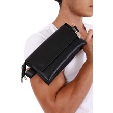Ramsburry Erkek Siyah Clutch El Çantası