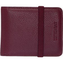 Cotton Bar Şarap Deri Kartlık