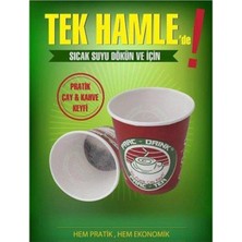 Prac Drink Karton Bardakta Hazır Pratik Çay 100'LÜ