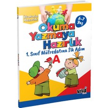 Niha Çocuk Okuma Yazmaya Hazırlık-İlkokula Hazırlık Serisi 6-7 Yaş