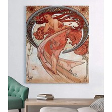 VeraStore Alphonse Mucha'nın Dansı Kanvas Tablo