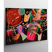 VeraStore Kandinsky-W.-Kanvas Tablo Kompozisyon 10