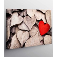 VeraStore Kanvas Tablo Kalpler, Ahşap Kalpler