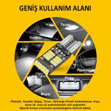 Joyecar X3 Serisi T10 194 W5W Iç Aydınlatma Ampulü 10 Adet Beyaz