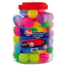 Fixpoint Pinpon Masa Tenis Topu 60'lı Renkli