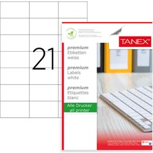 TANEKS LAZER ETİKET 70 x 42.4 mm TW2124