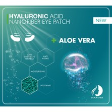 Nafima Hyalüronik Asit + Aloe Vera Nanofiber Kuru Gözaltı Maskesi