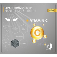 Nafima Hyalüronik Asit + Vitamin C Nanofiber Kuru Gözaltı Maskesi