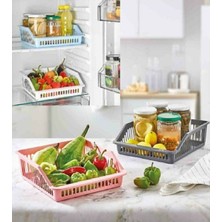 Mim Life 2 Adet Tezgah Üstü Dolap Içi Geniş Düzenleyici Buzdolabı Içi Organize