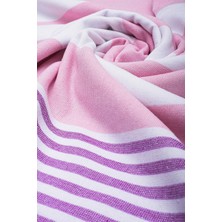 Stelo de Maro Sailor Pamuk Havlu & Peştamal Pembe  - Mor 90X170