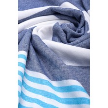 Stelo de Maro Sailor Pamuk Havlu & Peştamal Mavi - Turkuaz 90X170
