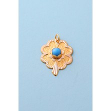 Milet Kuyumculuk 14 Ayar Altın Yonca Kolye Ucu