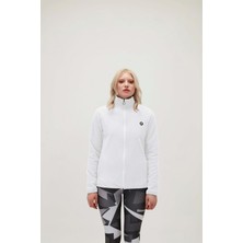 Bad Bear Wilma Full Zip Kadın Beyaz Ceket