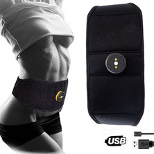 Enjoy Outdoor Vücut Zayıflama Kemeri Elektrikli Karın Eğıtmen Kas Stimülatörü Toner Kilo Kaybı Yeni Akıllı Ems Fitness Titreşım Kemeri Unisex (Yurt Dışından)