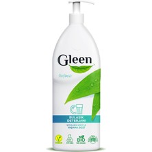 Gleen Organik İçerikli Vegan 1 lt Parfümsüz Elde Bulaşık Deterjanı