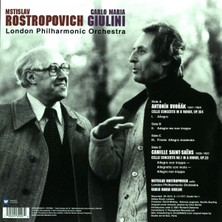 Warner Mstislav Rostropovich Dvořák Saint-Saëns: Cello Concerto Plak