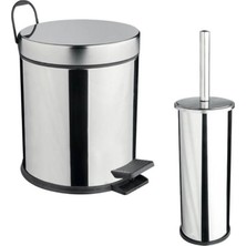 Maxiflow 2'li Set Çöp Kovası Fırçalık 26441
