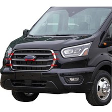 Seda Dizayn Oto Ford Transit 2019 Ön Panjur 4 Parça Paslanmaz Çelik