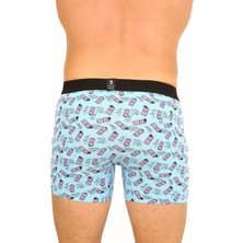 Five Pocket FPB8001 Desenli Erkek Boxer