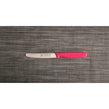 Solingen Tırtıklı Doğrama Mutfak Bıçağı Kırmızı