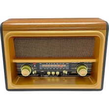 Everton RRT-827 Ahşap Bluetooth Nostaljik Radyo