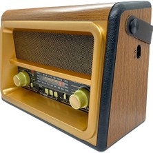 Everton RRT-827 Ahşap Bluetooth Nostaljik Radyo