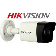 Hikvision DS-2CD1023G0E-IF 2mpix, 4mm Lens, H265+, 30 mt Gece Görüşü, SD Kart, Poe, Bullet IP Kamera