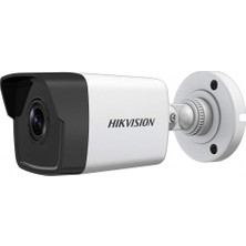 Hikvision DS-2CD1043G0-IUF 4mpix, 4mm Lens, H265+, 30 mt Gece Görüşü, SD Kart, Poe, Dahili Mikrofon, Mini Bullet IP Kamera