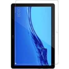 TahTicMer Samsung Galaxy Tab A7 T505 Kırılmaz Ekran Koruyucu Cam Tempered Glass Darbeye Dayanıklı 10.4 Inç