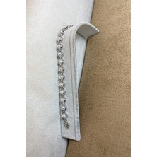 Bers Aksesuar Gümüş Kaplama Inci Sıra Bileklik