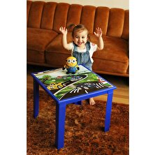 Guimo Mavi Çocuk Masası 1-5 Yaş Arası