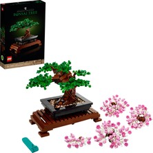 LEGO ICONS Bonsai Ağacı 10281 - Yetişkinler İçin Bitki Figürü İçeren Sergilenebilir Yaratıcı Model Yapım Seti (878 Parça)