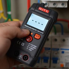 Akıllı Multimetre Dijital 600V Ac Dc Mini Voltaj Ölçer T1 El Tipi True Rms Ohm Süreklilik Test Cihazı 4000 Sayım Multimetro(Yurt Dışından)