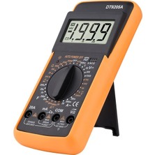 Profesyonel Multimetre Dijital DT9205A Manuel Test Cihazı Hfe Kapasite Ac Dc 1000V 20A Gerilim Ölçer Transistör Test Cihazı