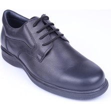 Zirve 2100 Deri Erkek Siyah Günlük Comfort Ayakkabı