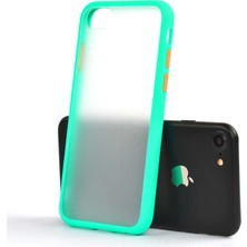 ZORE Apple iPhone Se 2020 Kılıf Fri Mat Yüzey Renkli Kenar Kılıf
