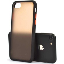 ZORE Apple iPhone Se 2020 Kılıf Fri Mat Yüzey Renkli Kenar Kılıf