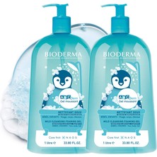 Bioderma Abcderm Foaming Cleanser 2 x 1 lt