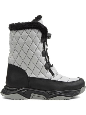 Benetton BN-30394 Kadın Bot Siyah-Beyaz